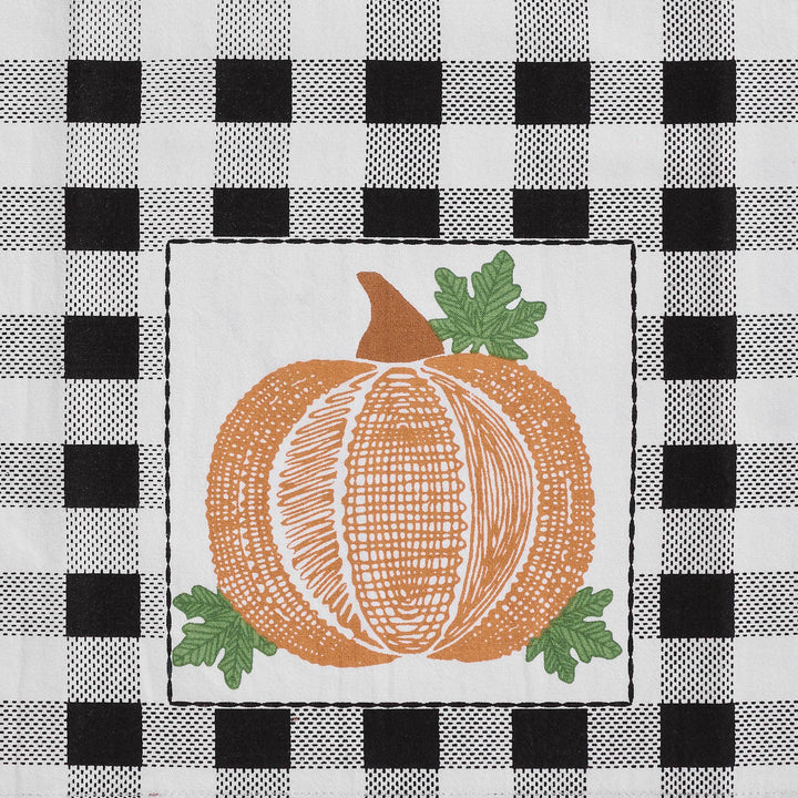 Annie Check Harvest Plaid  Dish Towel Set