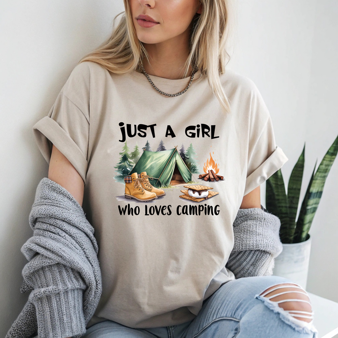 I'm Just a Girl Who Loves Camping