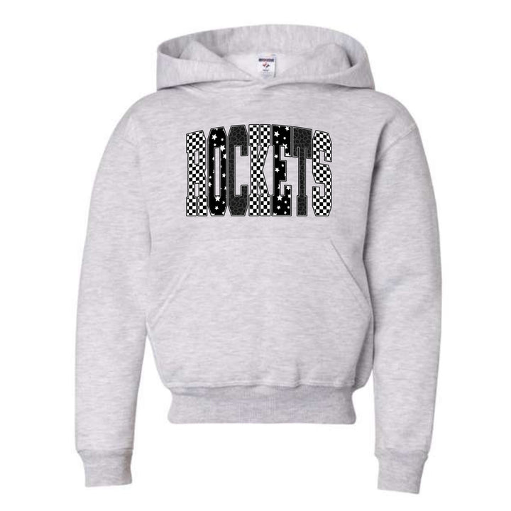 #139- Rockets black checkered shirt