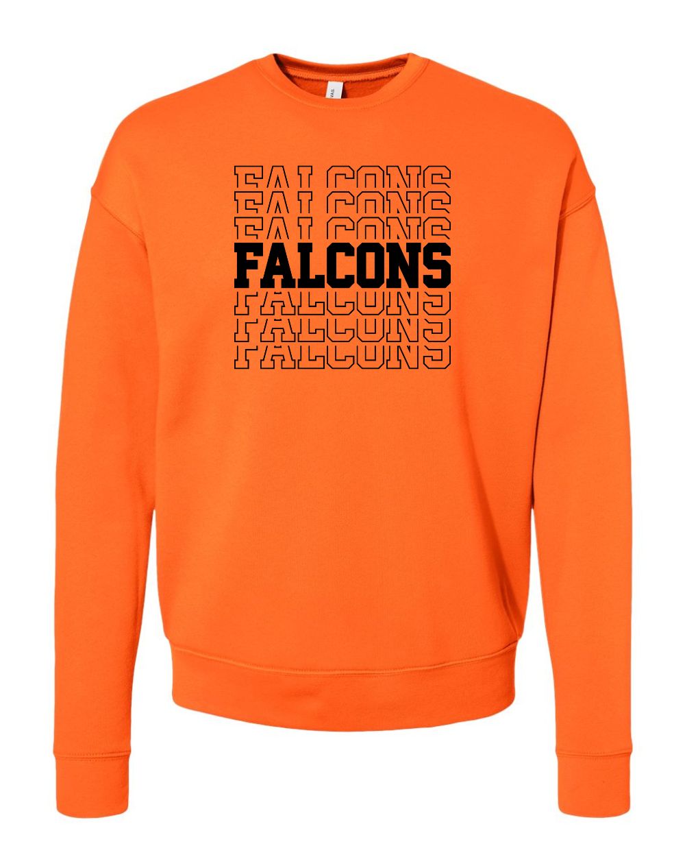 Falcons 24 - repeat bold block letters