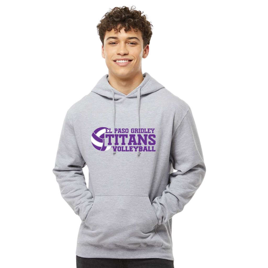 Titans #32 - Purple and white volleyball