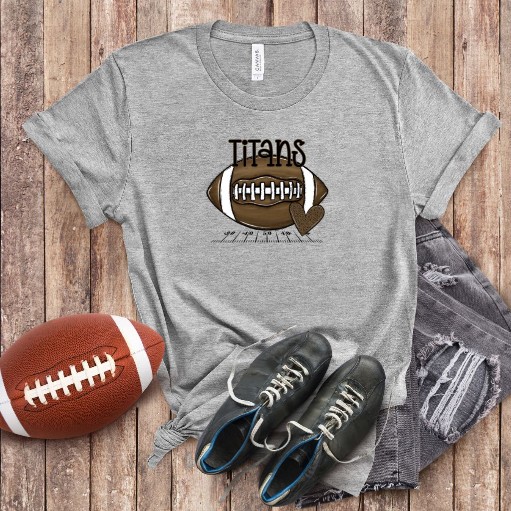 Titans #34 - football w/ heart