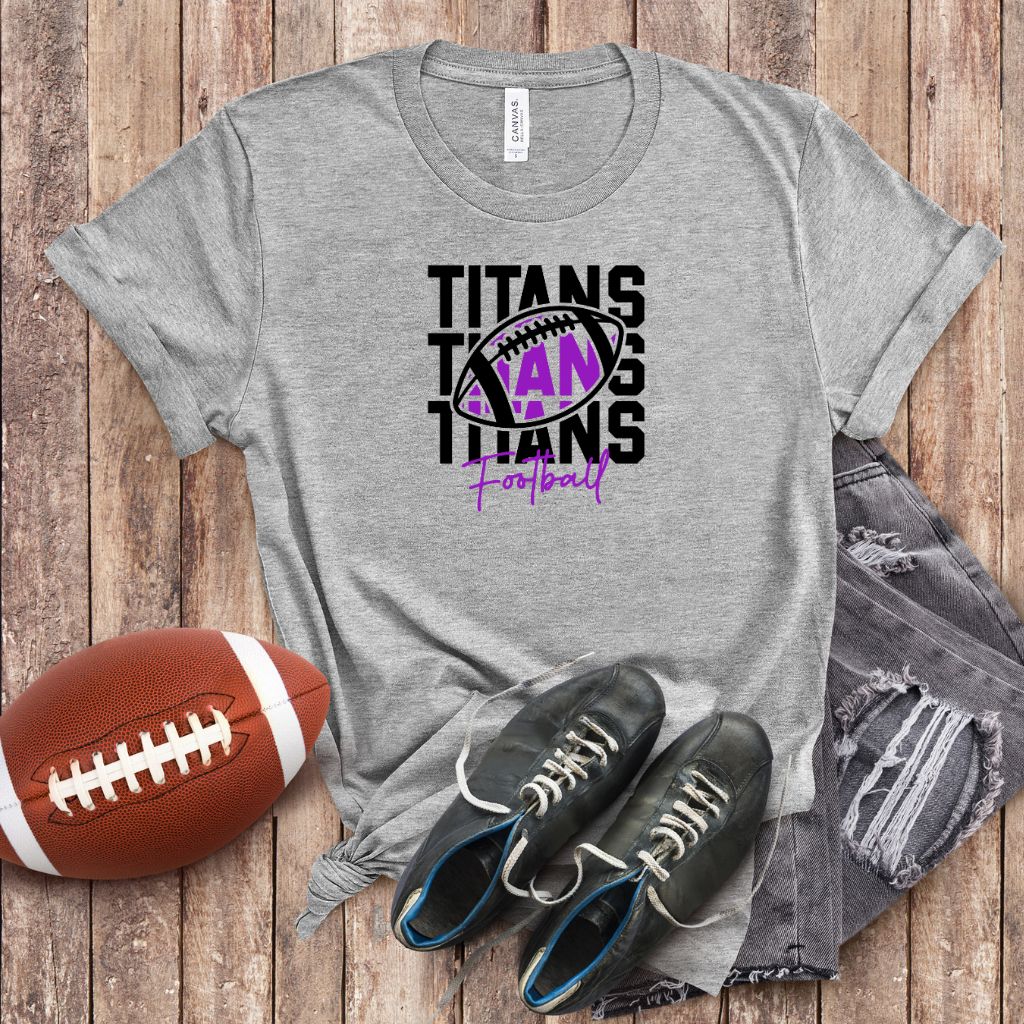 Titans #29 - titans repeat w/ football in the middle