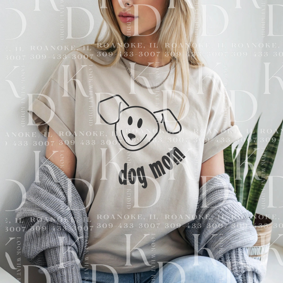 Dog Mom w/ Dog Doodle