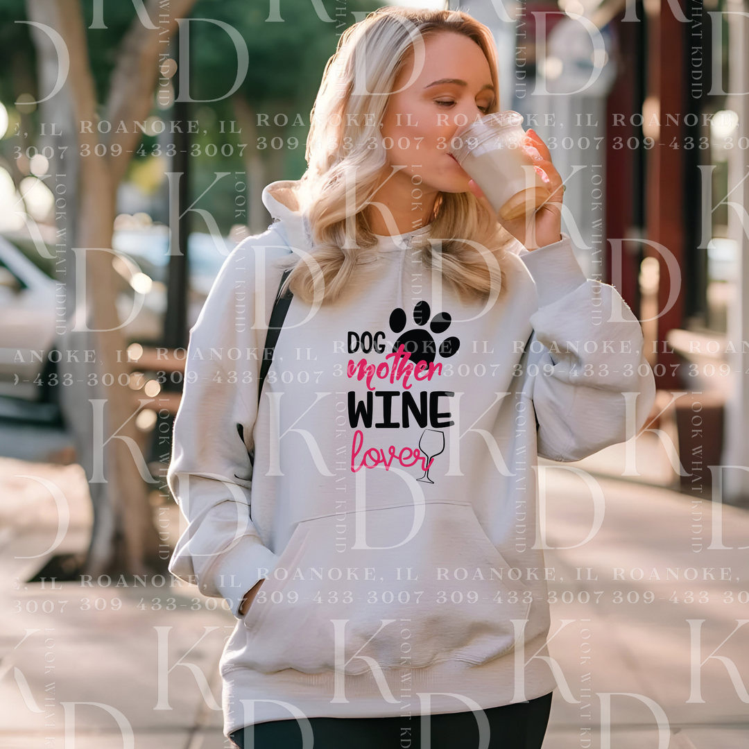 Dog Mother Wine Lover (2)