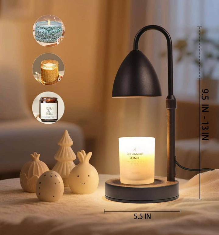 Adjustable Height Candle Lamp Warmer