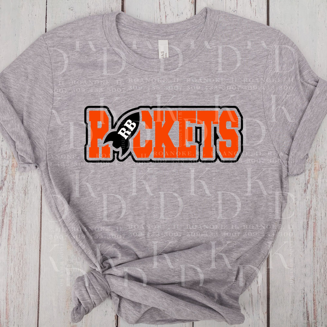 #23 - rockets w/ a rocket as the o