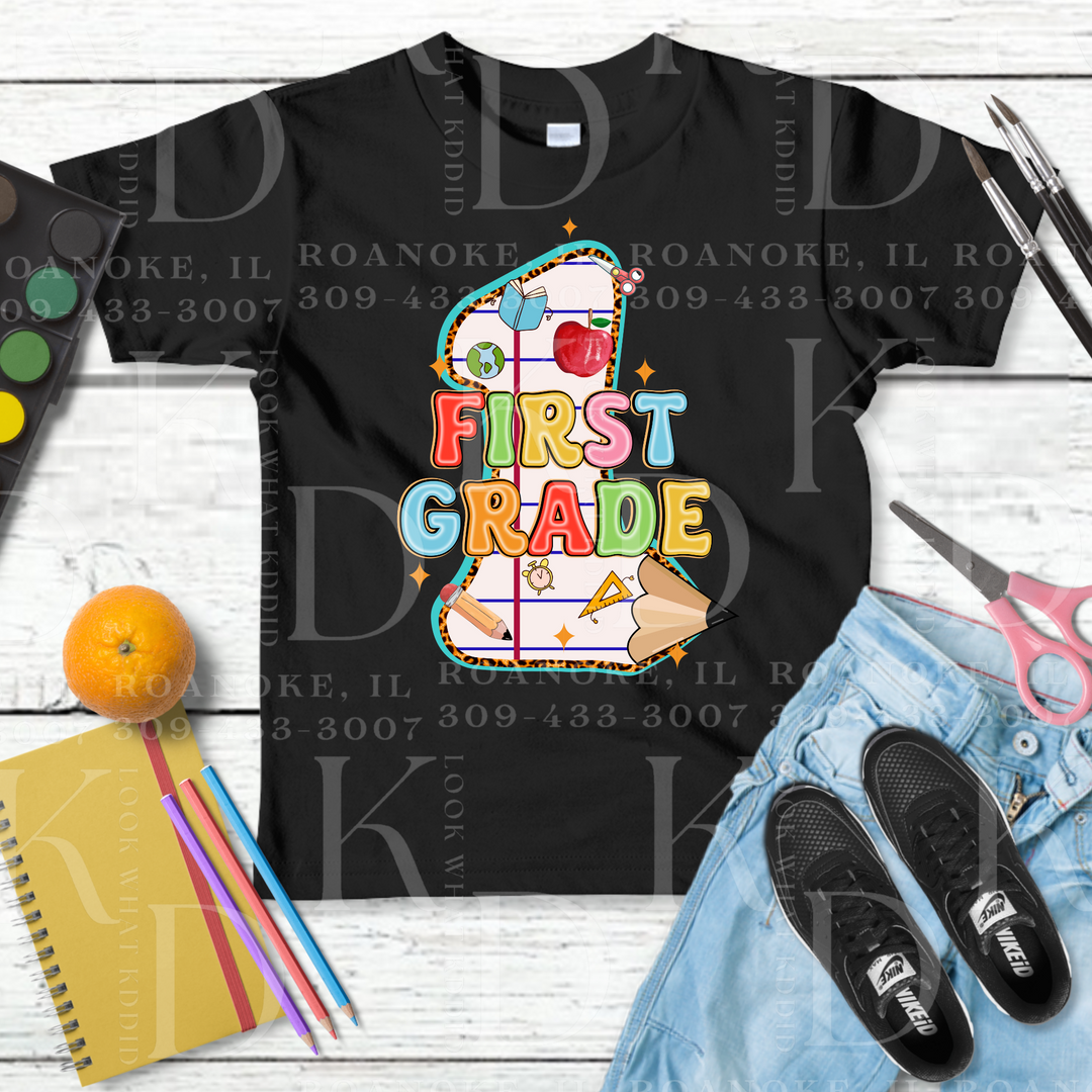 First grade Letter