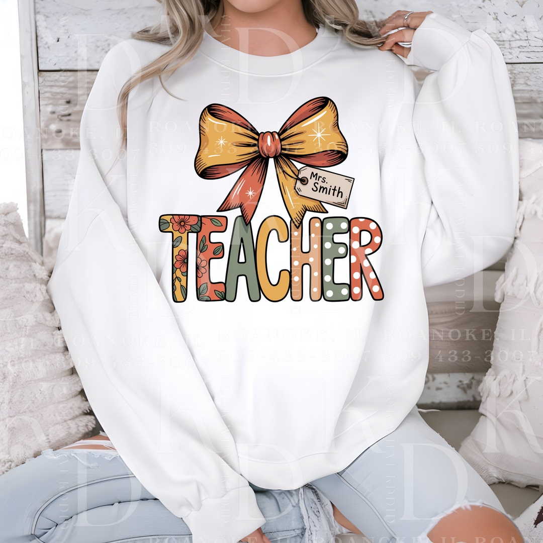 Teacher - customizable
