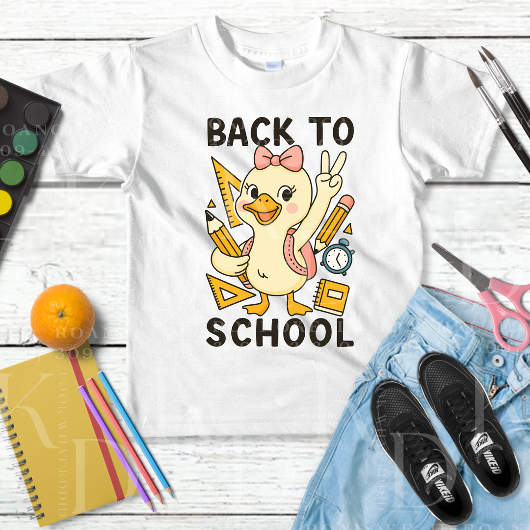 back to school - girly chick