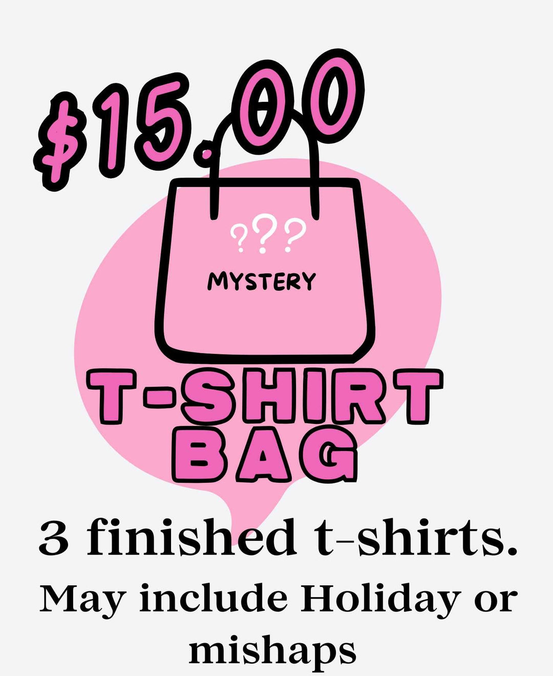 MYSTERY BOX 3-T-SHIRTS