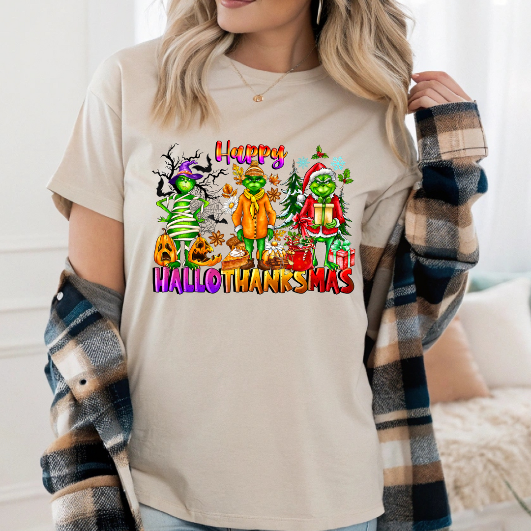 Happy HalloThanksMas w/ the Grinch