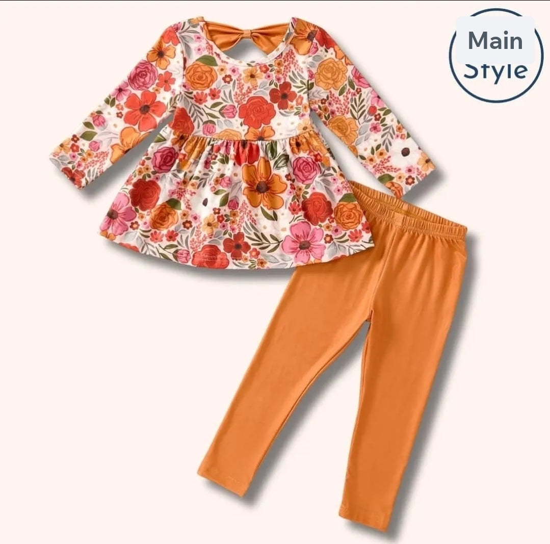 Rosewood Blooms Pants Set