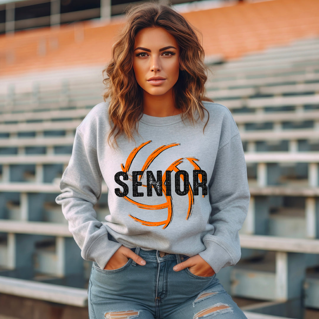 #55 - volleyball senior (orange)