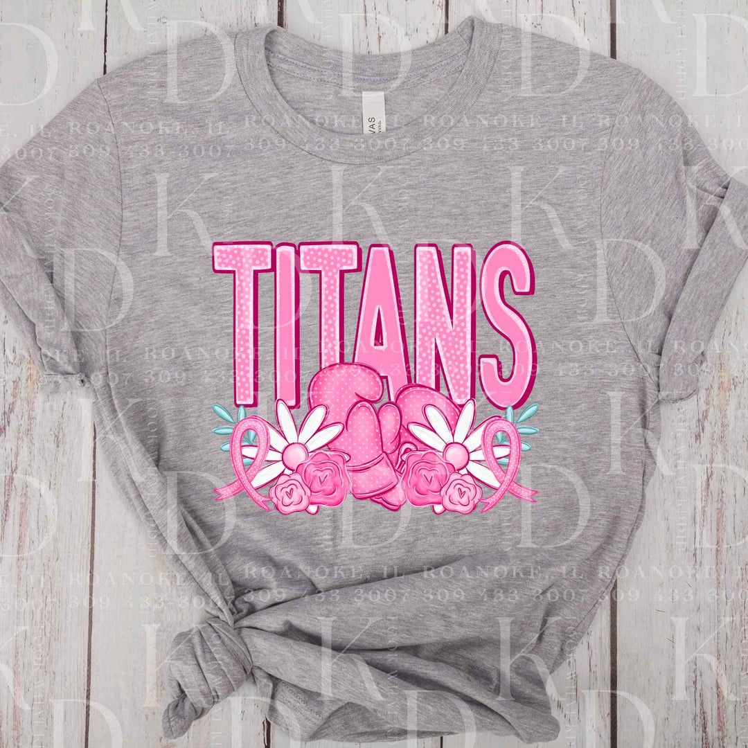 Titans #3 - breast cancer awareness