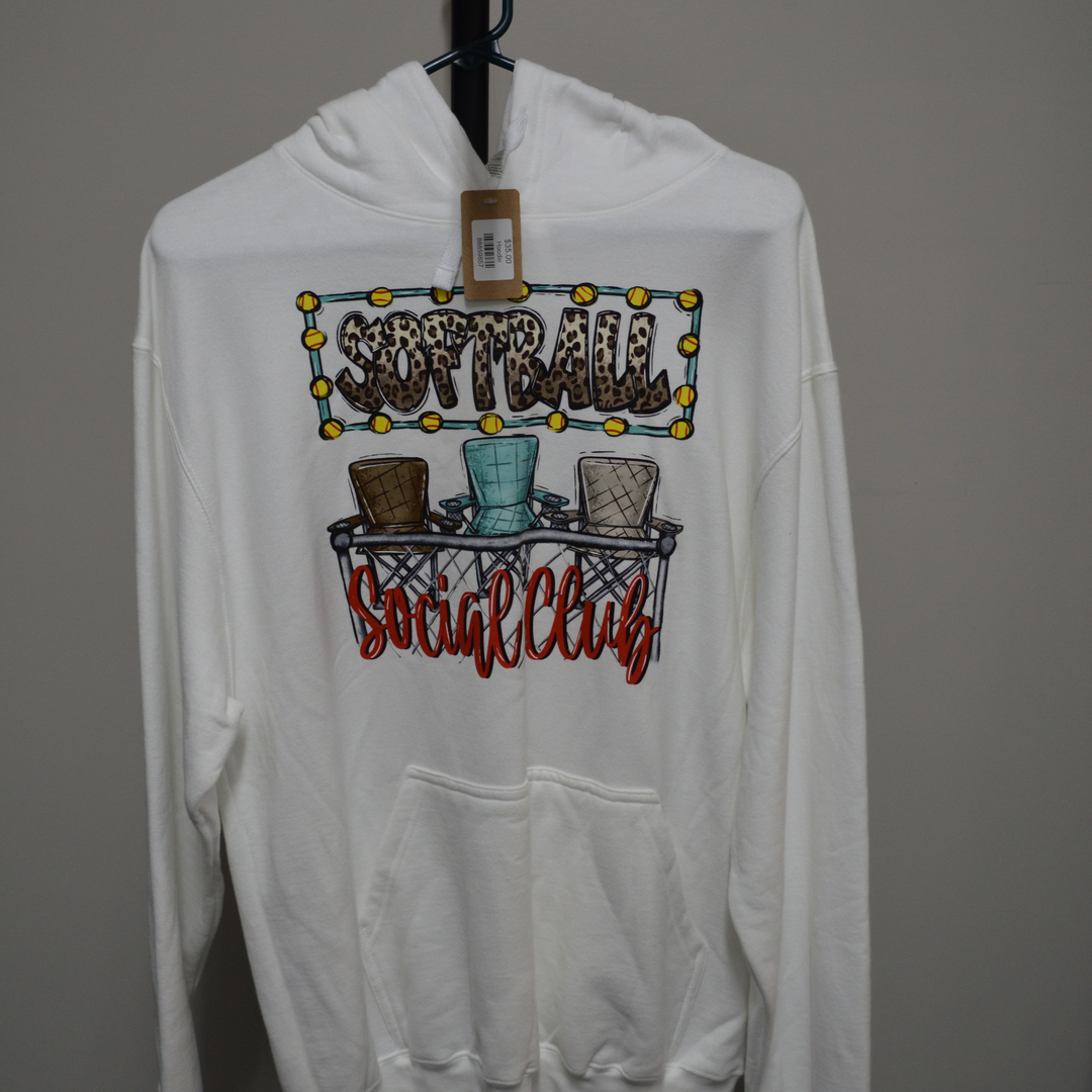 Softball Social Club Hoodie (last one)