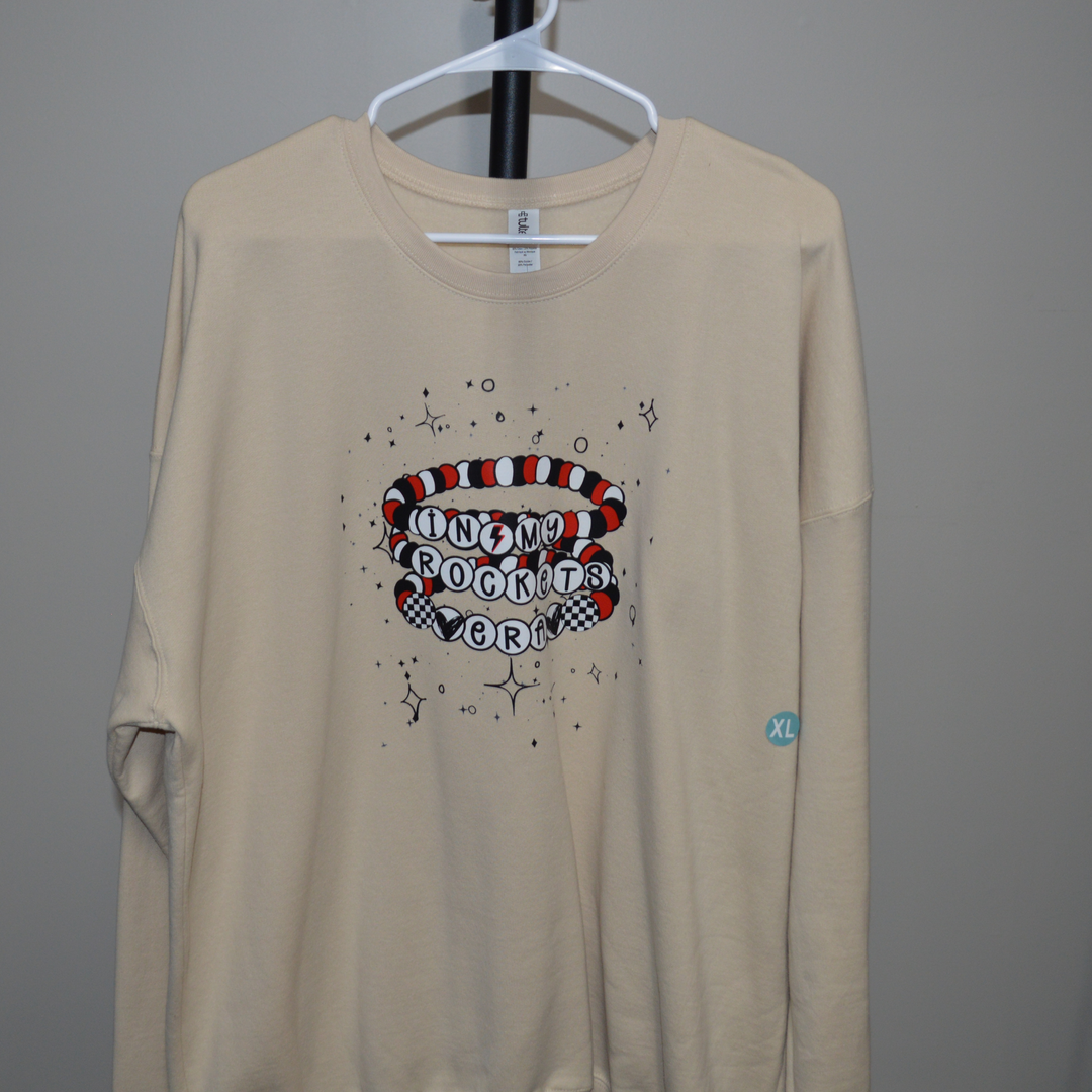 In my Rocket Era (red) crewneck (last one)