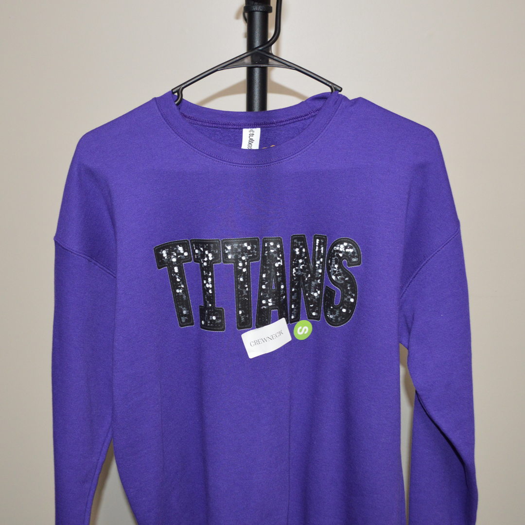 Titans Sequins Crewneck (last one)
