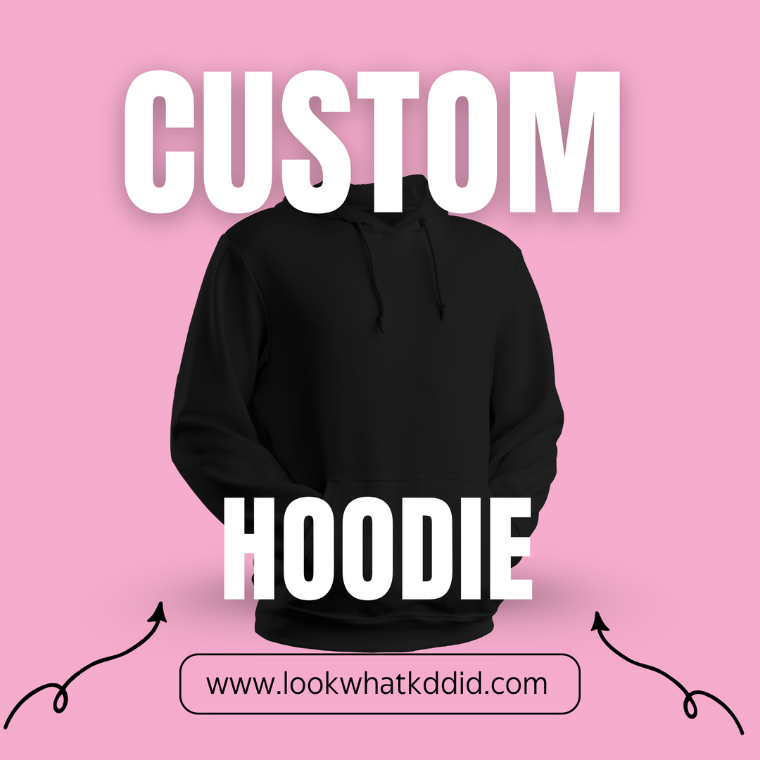 Custom Hooded Sweatshirt SINGLE SIDED