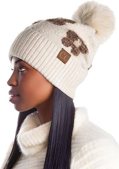 Pom Beanie Daisy - Beige