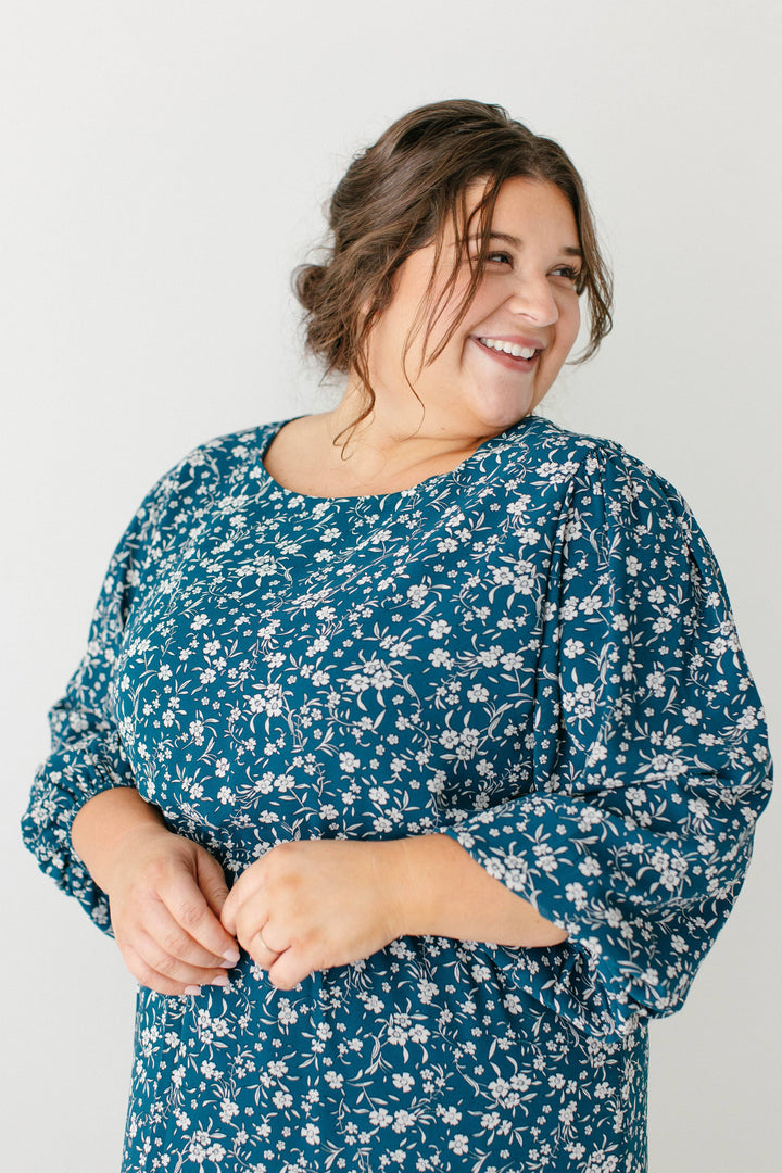 'Naomi' Floral Midi Dress