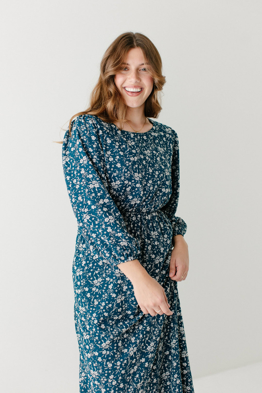 'Naomi' Floral Midi Dress