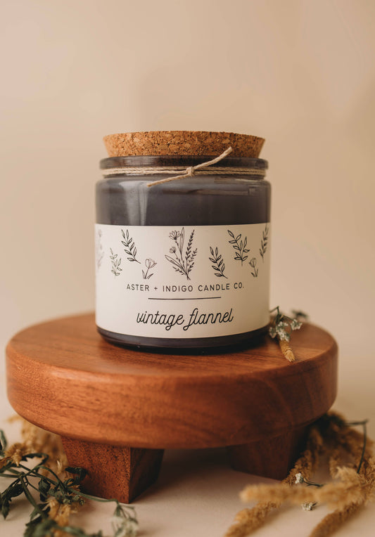 Vintage Flannel | Fall Candle