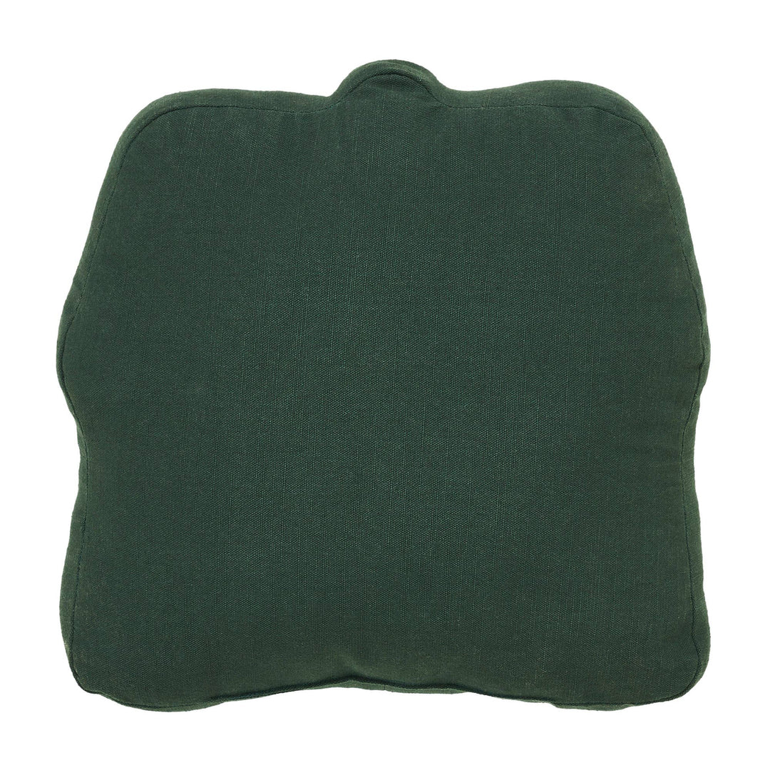 Christmas Cottage Pillow with Beads