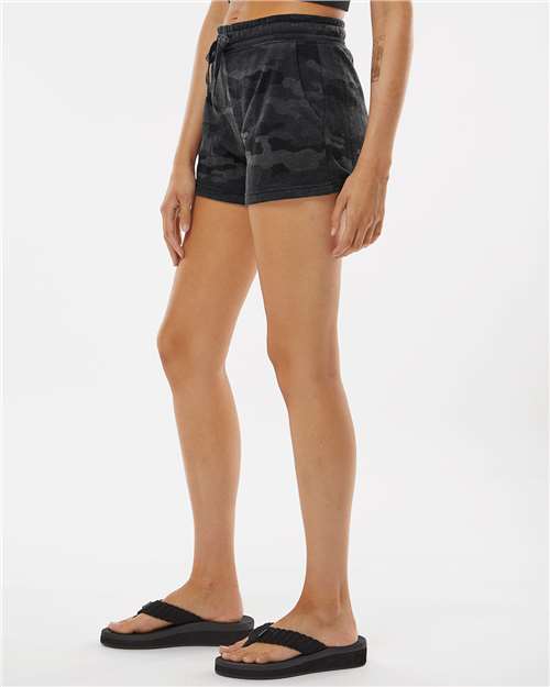 Women’s Lightweight California Wave Wash Fleece Shorts