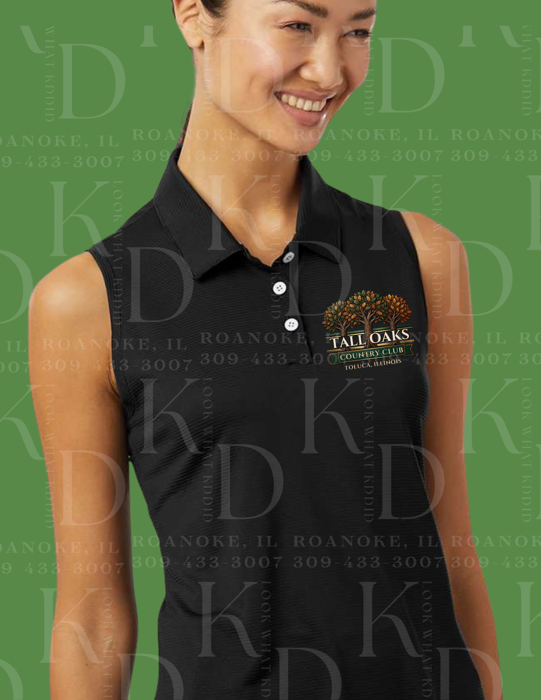 Women's Sleevless Polo