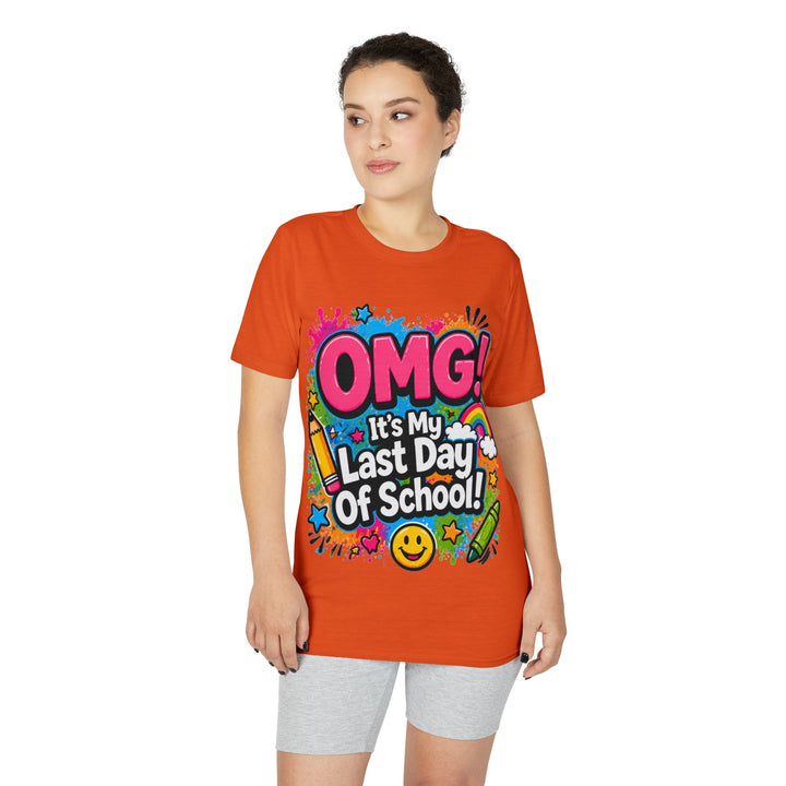 Last Day of School T-Shirt — "OMG! It's My Last Day of School" Sign-My-Shirt 2026