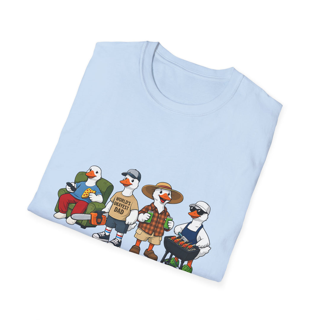 Just a Dad Goose T-Shirt — Funny Father's Day Goose Dad Tee
