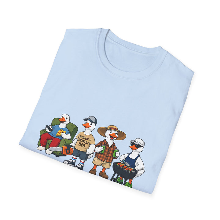 Just a Dad Goose T-Shirt — Funny Father's Day Goose Dad Tee