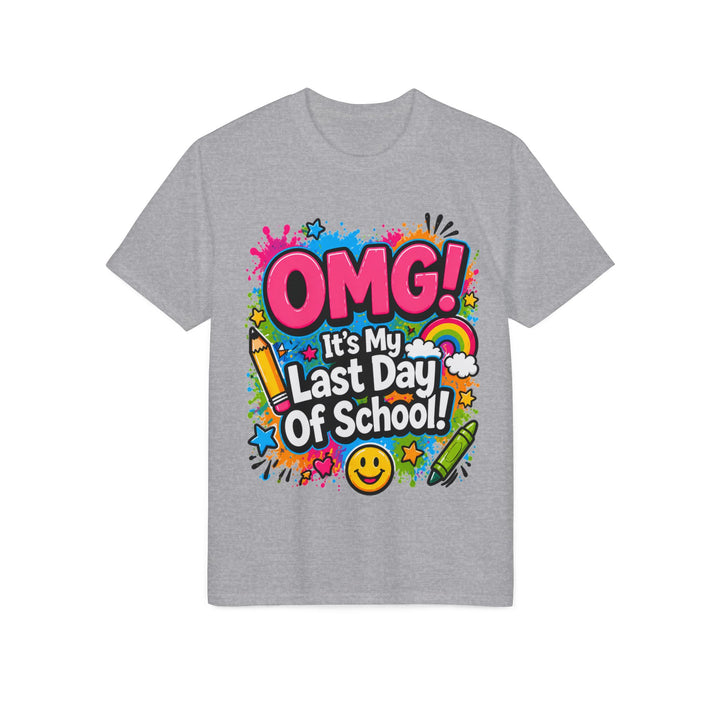 Last Day of School T-Shirt — "OMG! It's My Last Day of School" Sign-My-Shirt 2026