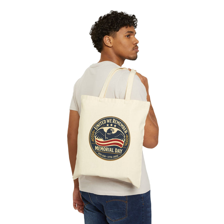 USA 250 Memorial Day Tote | 1776–2026 Vintage Distressed Americana