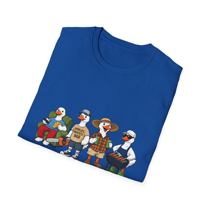 Just a Dad Goose T-Shirt — Funny Father's Day Goose Dad Tee