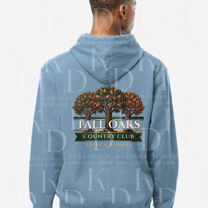 Tall Oaks Printed Hoodie