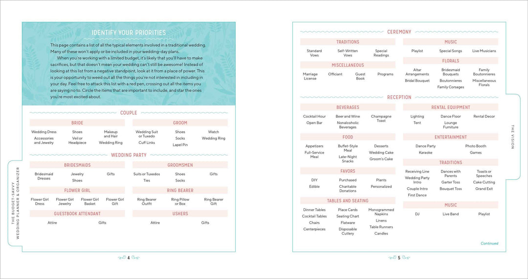 Budget-Savvy Wedding Planner & Organizer