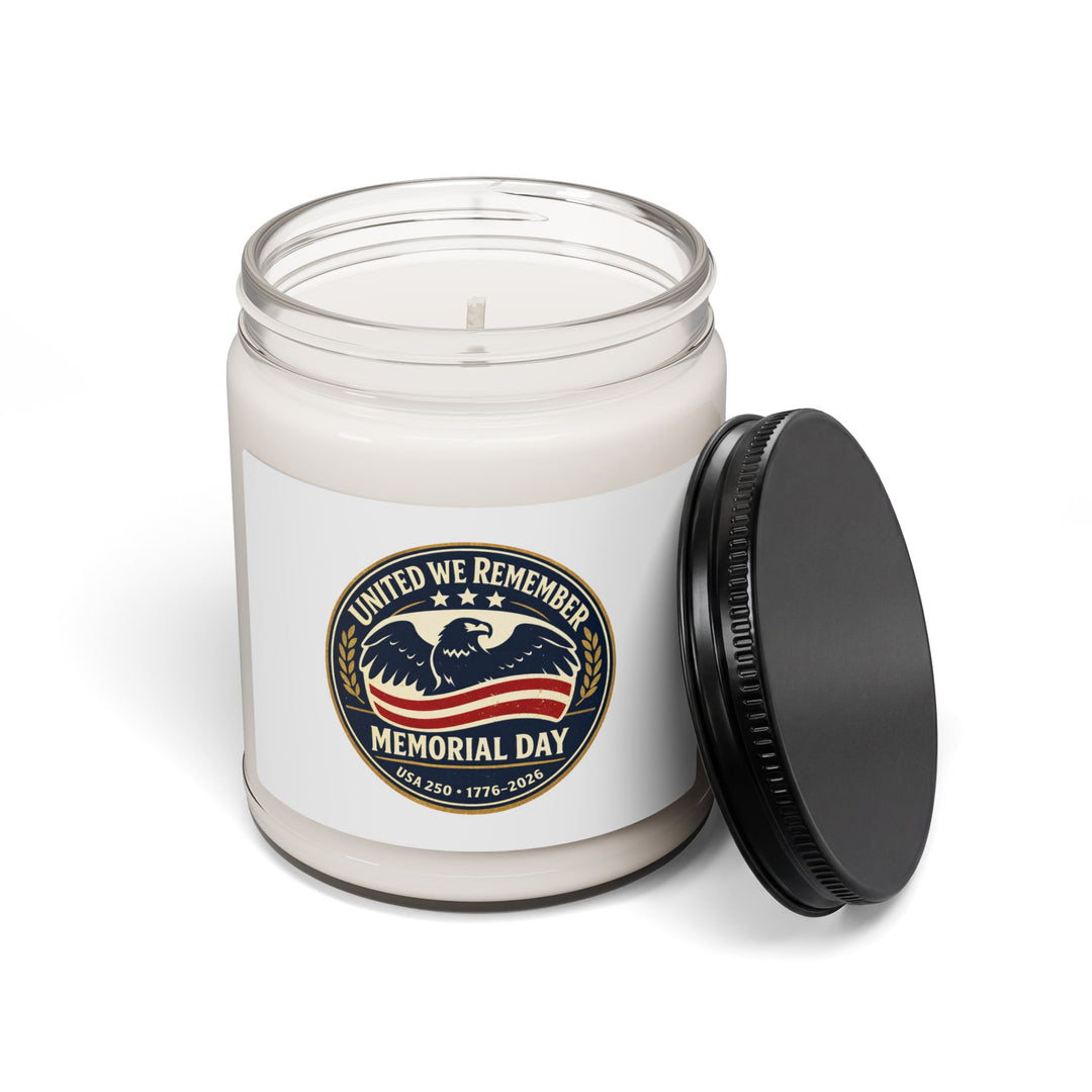 USA 250 Memorial Day Soy Candle | 1776–2026 patriotic vintage distressed