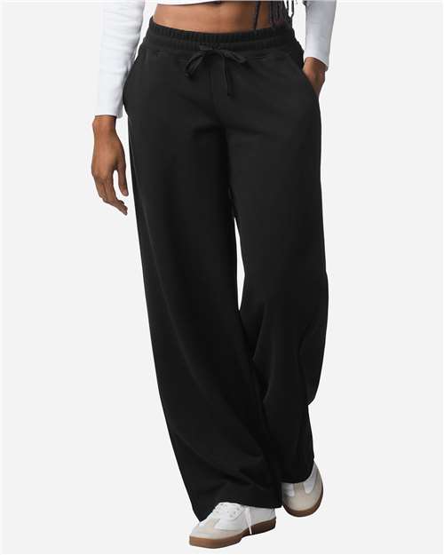 Terry Wide Leg Pants