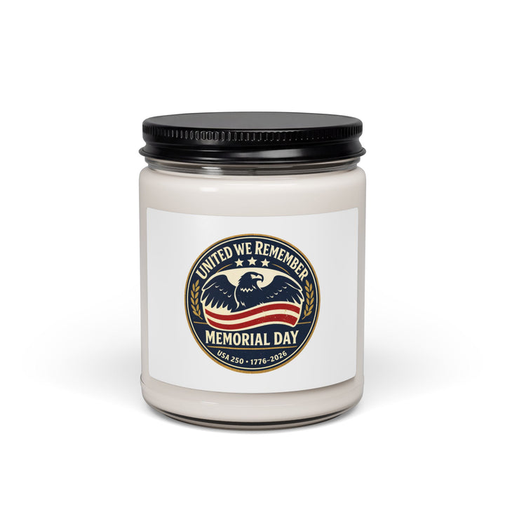USA 250 Memorial Day Soy Candle | 1776–2026 patriotic vintage distressed