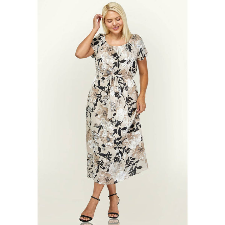 BLOSSOM FLUTTER DRESS