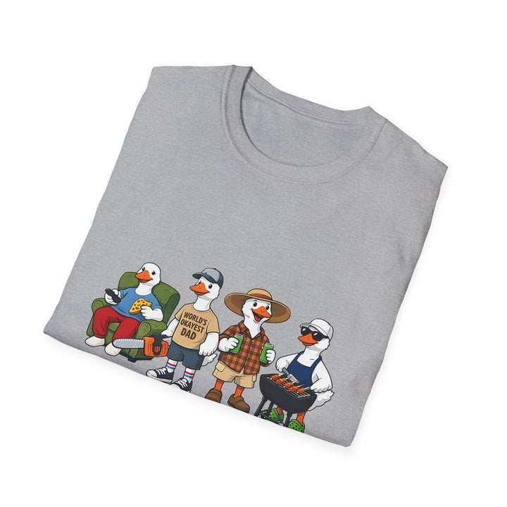 Just a Dad Goose T-Shirt — Funny Father's Day Goose Dad Tee