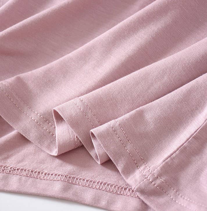 Skin-friendly soft round neck built-in bra tank top