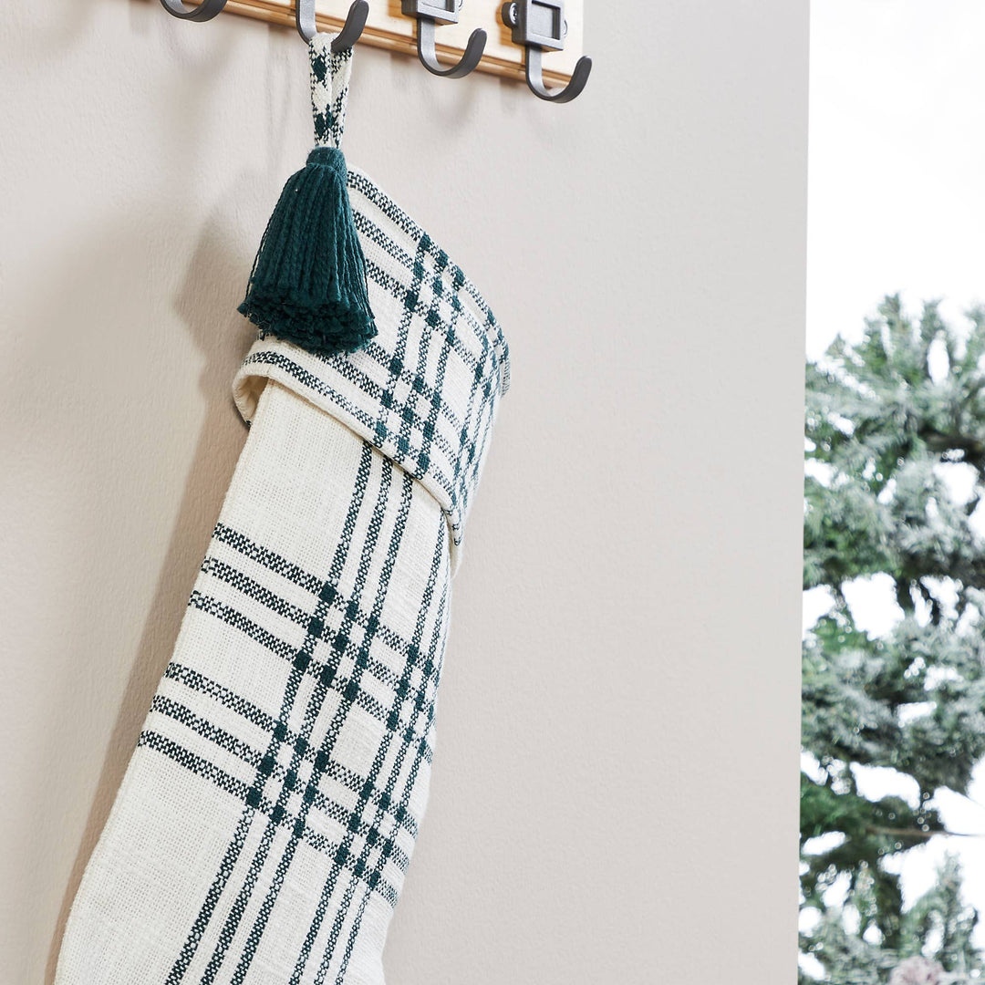 Pine Grove Plaid Stocking