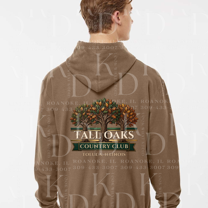 Tall Oaks Printed Hoodie
