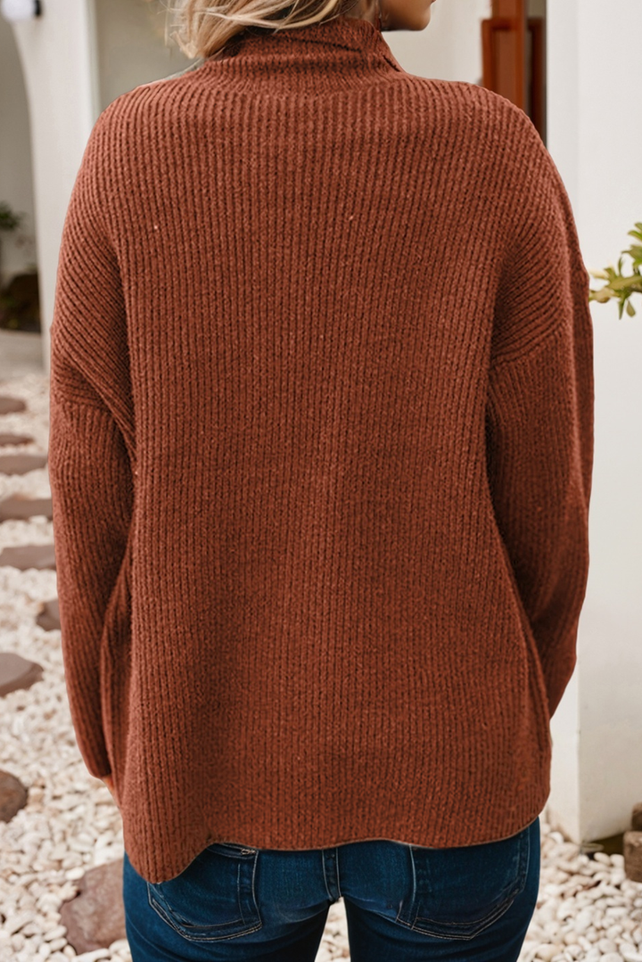 Ribbed Flap Pocket Shacket