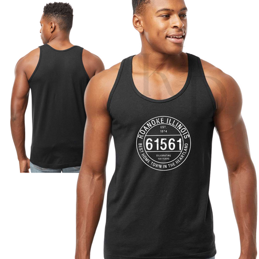 Roanoke 150th Postal Design Tank Top