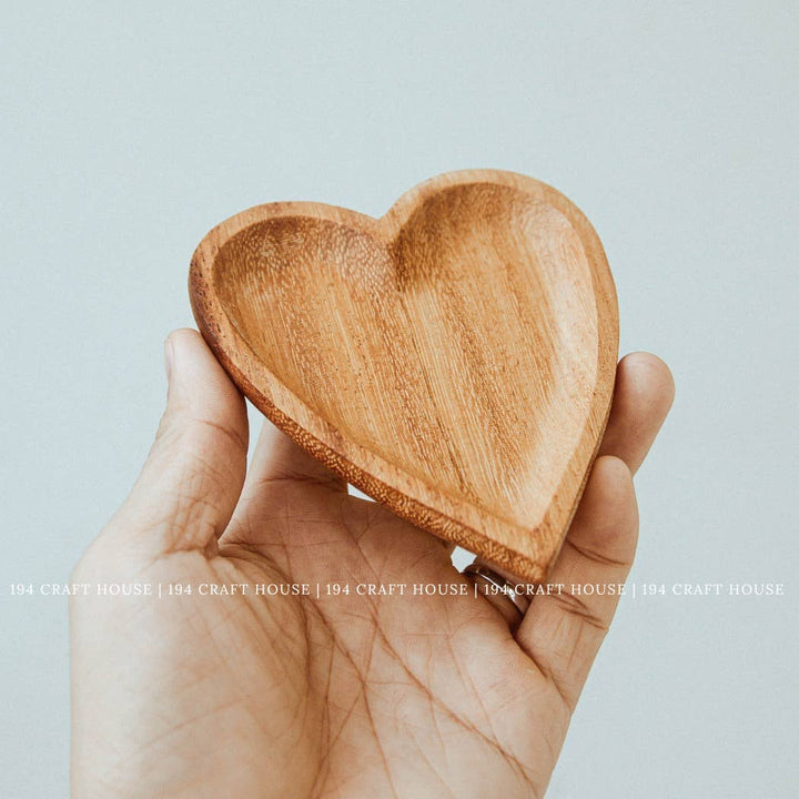 Heart Wooden Tray