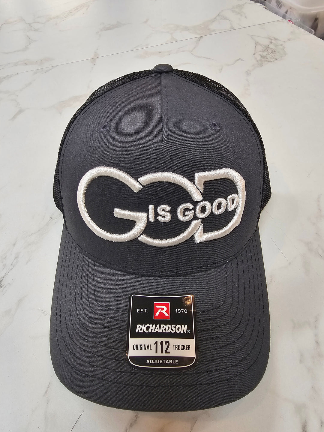 God Is Good Embroidered Hat